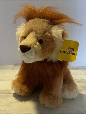 Legoland Stuffed Lion Plush Toy NEW